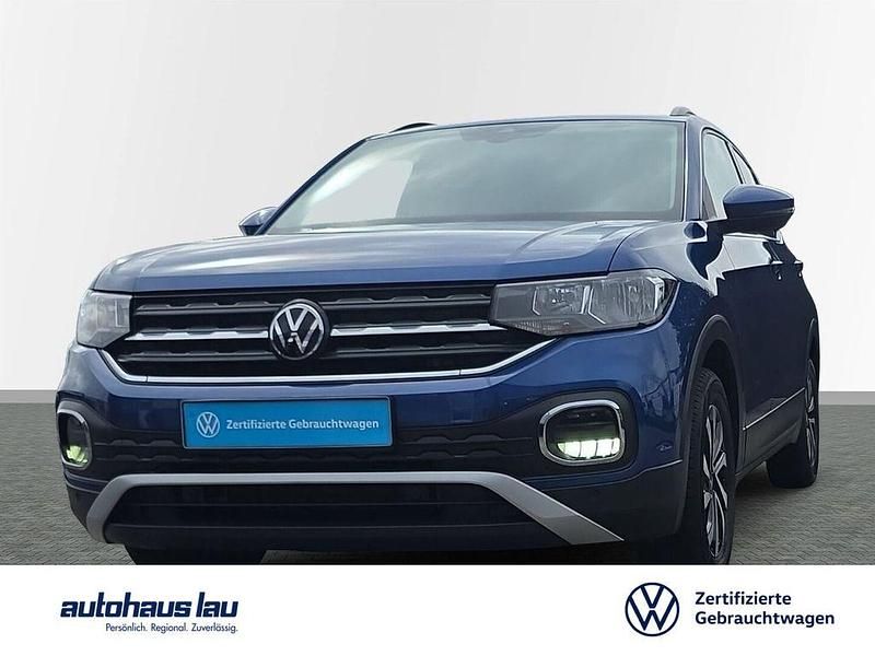 Reef blue metallic Gebraucht 2022 VW T-Cross Active SUV | 21.450 € (Fairer Preis) - Bild 1/4