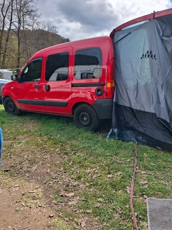 Gebraucht Renault Kangoo Authentique 87 PS (63 kW) 2009 Rot Van / Kleinbus