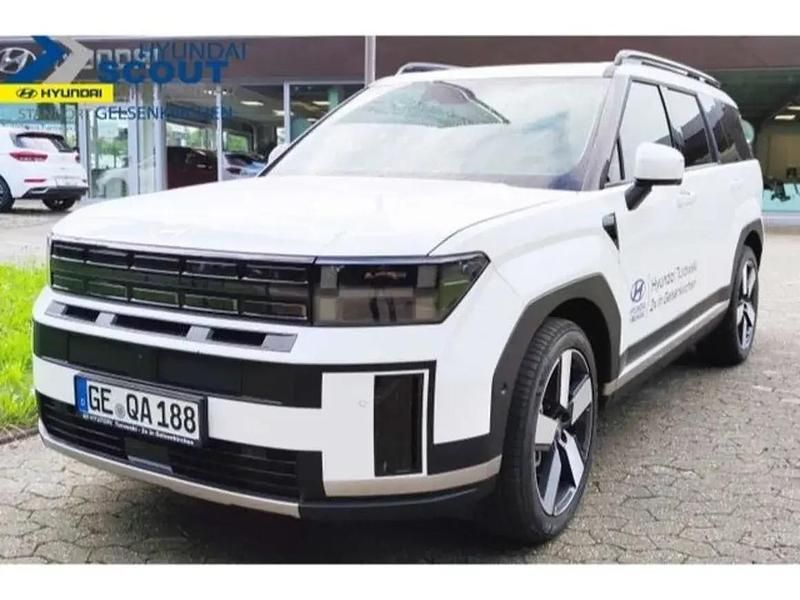 Creamy white Gebraucht 2024 Hyundai Santa Fe Signature SUV | 52.970 € (Teuer) - Bild 1/1