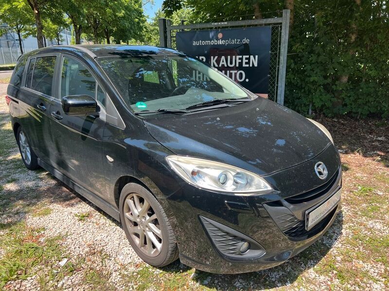 Gebraucht Mazda 5 Sports-Line 150 PS (110 kW) 2011 Schwarz Van / Kleinbus