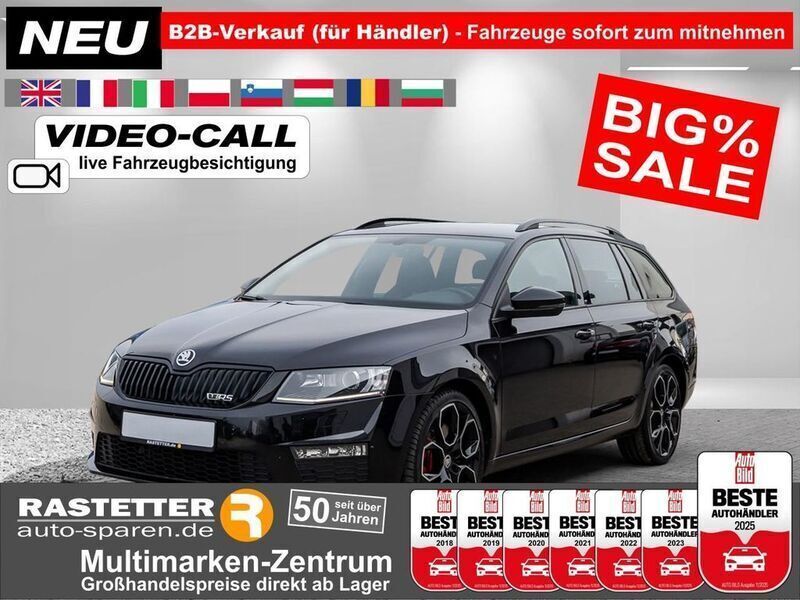 Schwarz Gebraucht 2017 Skoda Octavia RS Kombi | 17.980 € (Fairer Preis) - Bild 1/4
