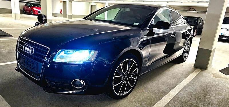 Schwarz Gebraucht 2010 Audi A5 Sportback Comfort Limousine | 7.200 € (Fairer Preis) - Bild 1/4