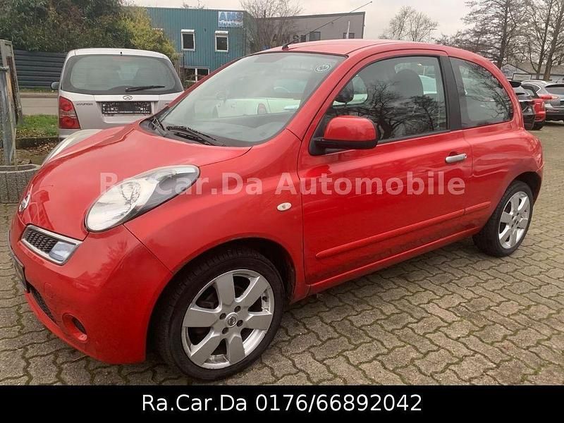 Rot Gebraucht 2010 Nissan Micra I-Way Kleinwagen | 2.700 € (Guter Preis) - Bild 1/4