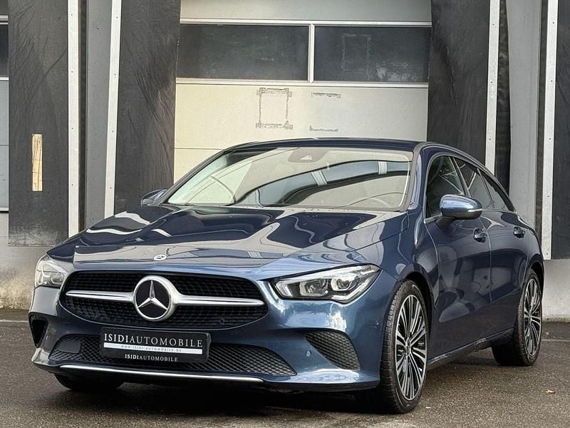 Blau Gebraucht 2021 Mercedes CLA220 Shooting Brake Progressive Kombi | 24.950 € (Guter Preis) - Bild 1/4