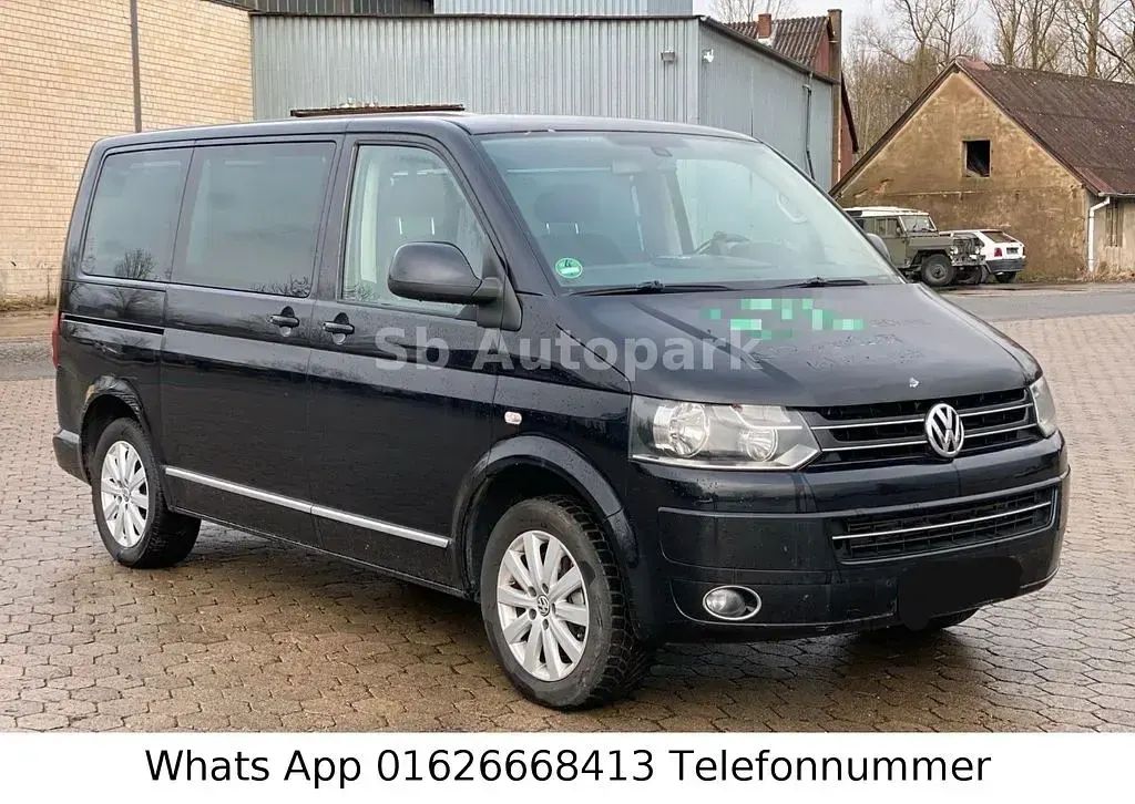 Gebraucht VW T5 Highline 179 PS (131 kW) 2012 Schwarz Van