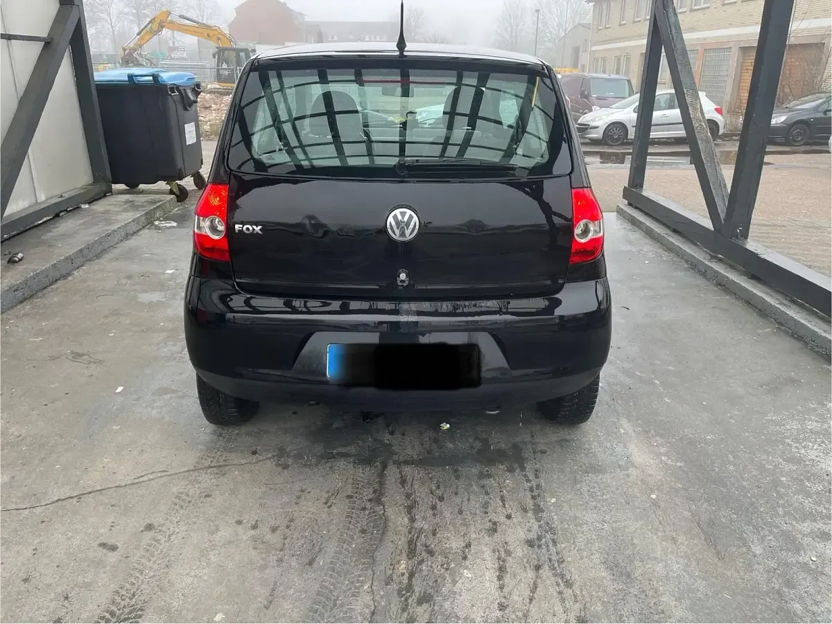 Used VW Fox 54 HP (39 kW) 2008 Black Hatchback