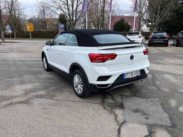 Gebraucht VW T-Roc Cabriolet Active 150 PS (110 kW) 2021 Pure white Cabrio