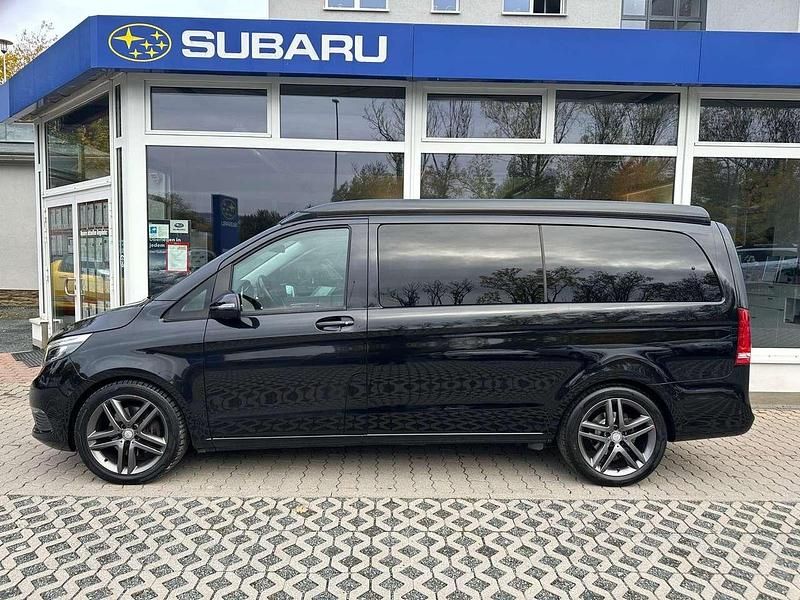 Obsidianschwarz metallic Gebraucht 2017 Mercedes V200 Marco Polo Van / Kleinbus | 47.900 € - Bild 1/4