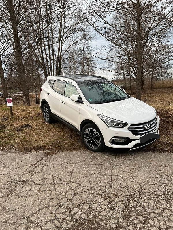 Gebraucht Hyundai Santa Fe Premium 200 PS (147 kW) 2016 Weiß SUV