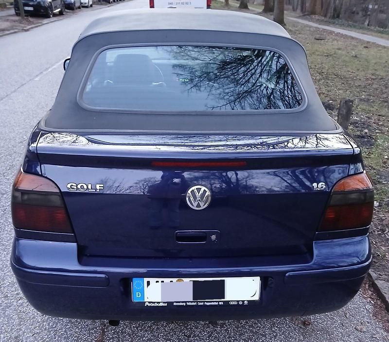 Gebraucht VW Golf Cabriolet 1999 Blau Cabrio