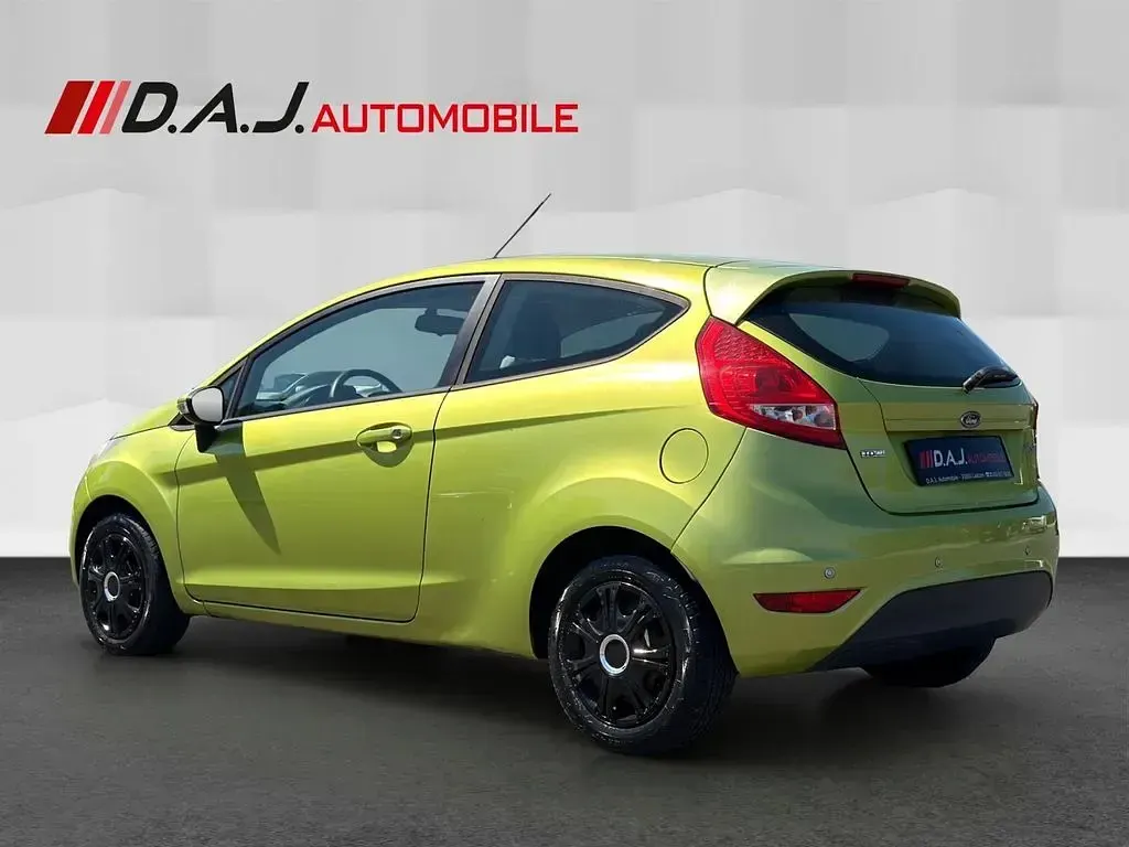Gebraucht Ford Fiesta Trend 68 PS (50 kW) 2009 Grün Kleinwagen