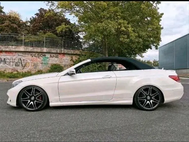 Usata Mercedes E350 252 CV (185 kW) 2014 Bianco Cabrio