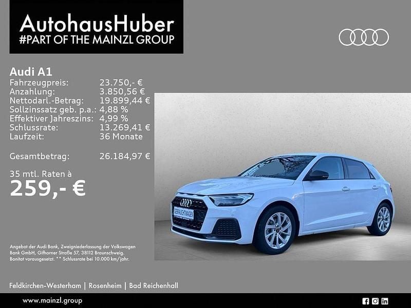 Gebraucht Audi A1 Ambiente 116 PS (85 kW) 2025 Cortinaweiß Limousine