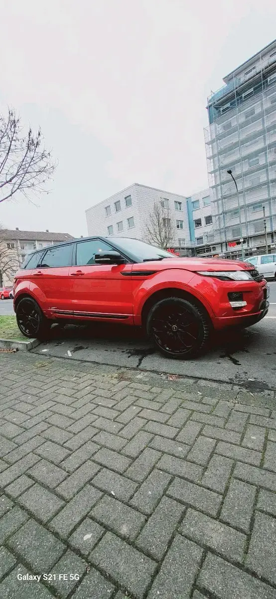 Gebraucht Land Rover Range Rover evoque 190 PS (139 kW) 2013 Rot SUV