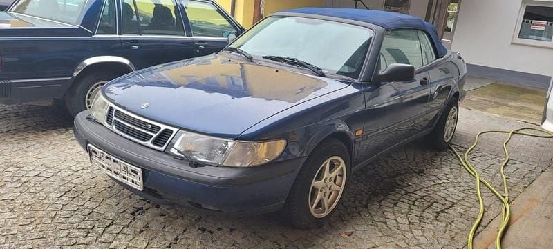 Gebraucht Saab 900 Cabriolet 125 PS (91 kW) 1996 Blau Cabrio