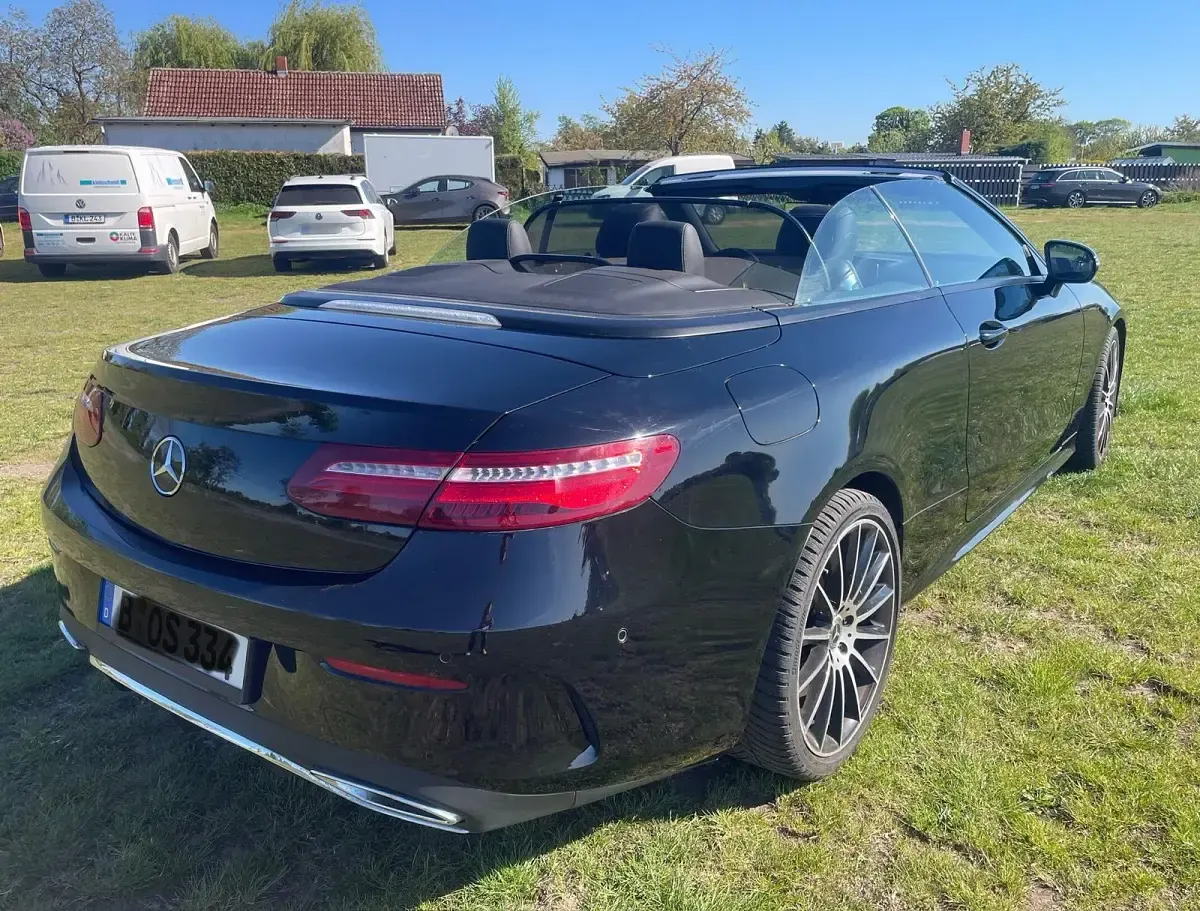 Gebraucht Mercedes E350 258 PS (189 kW) 2017 Schwarz Cabrio