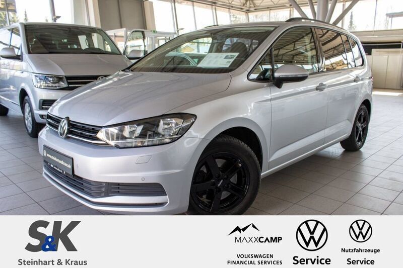 Silber Gebraucht 2016 VW Touran Trendline Van / Kleinbus | 18.890 € (Fairer Preis) - Bild 1/4