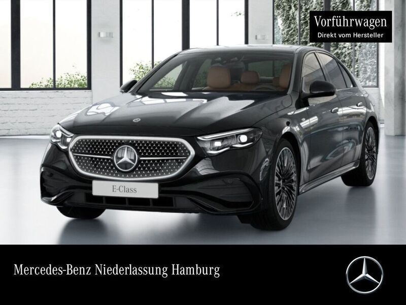 Obsidianschwarz Gebraucht 2025 Mercedes E300 AMG Limousine | 69.900 € - Bild 1/4