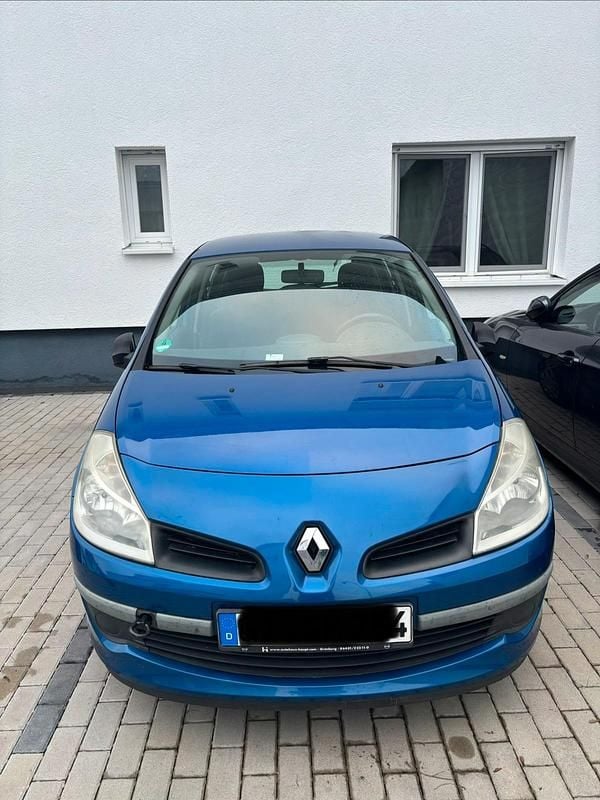 Blau Gebraucht 2008 Renault Clio III Kleinwagen | 750 € - Bild 1/4
