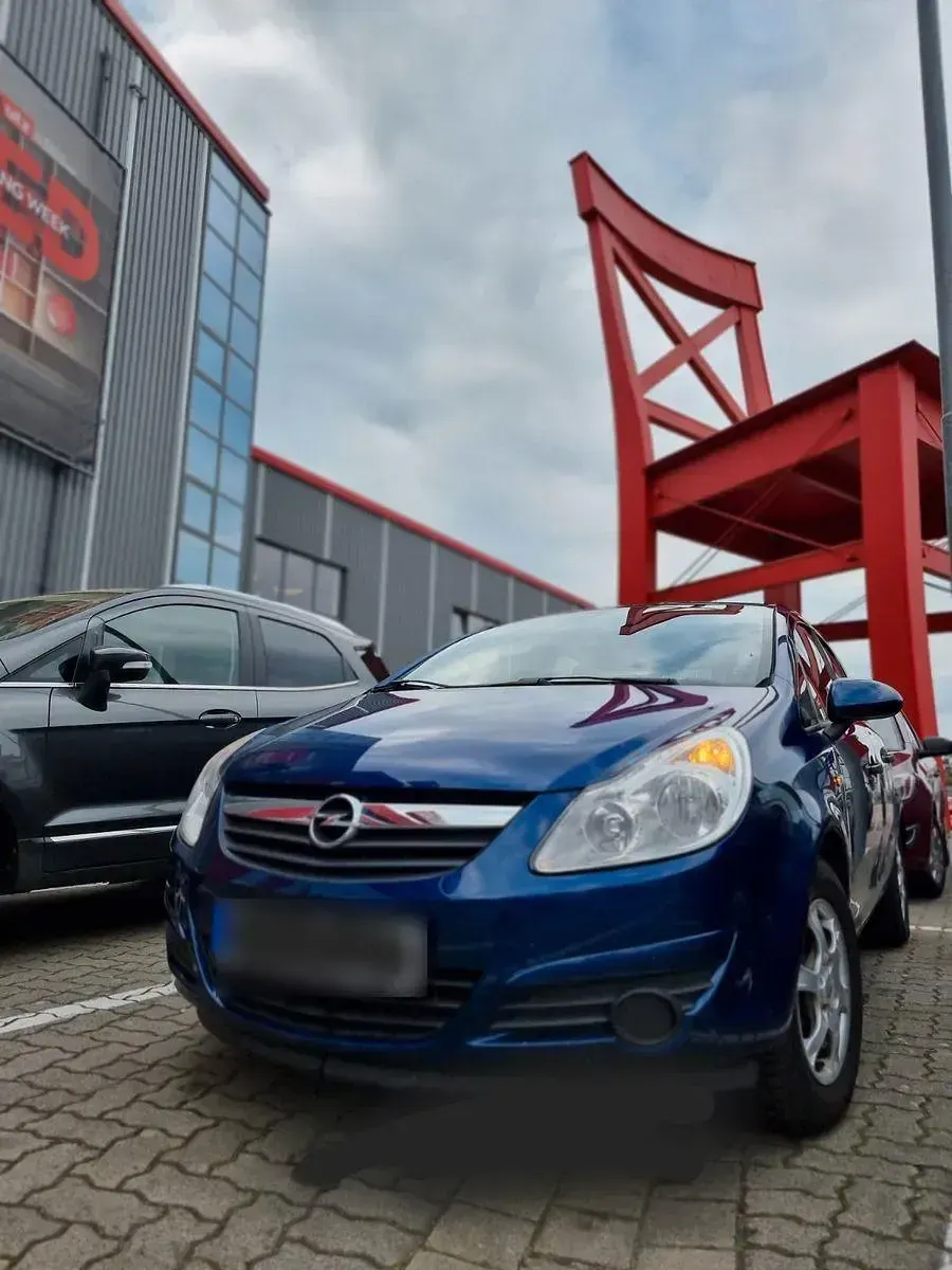 Gebraucht Opel Corsa Eco 60 PS (44 kW) 2009 Blau Kleinwagen