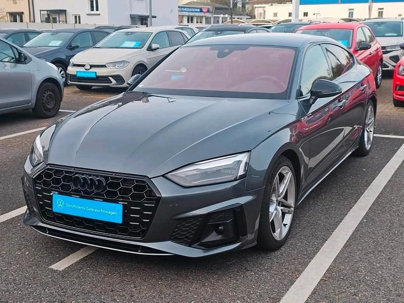 Grau Gebraucht 2022 Audi A5 S-Line Coupé | 34.200 € (Guter Preis) - Bild 1/4