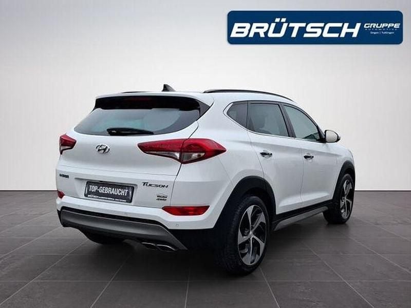 Gebraucht Hyundai Tucson Premium 177 PS (130 kW) 2017 Polar white / sol SUV