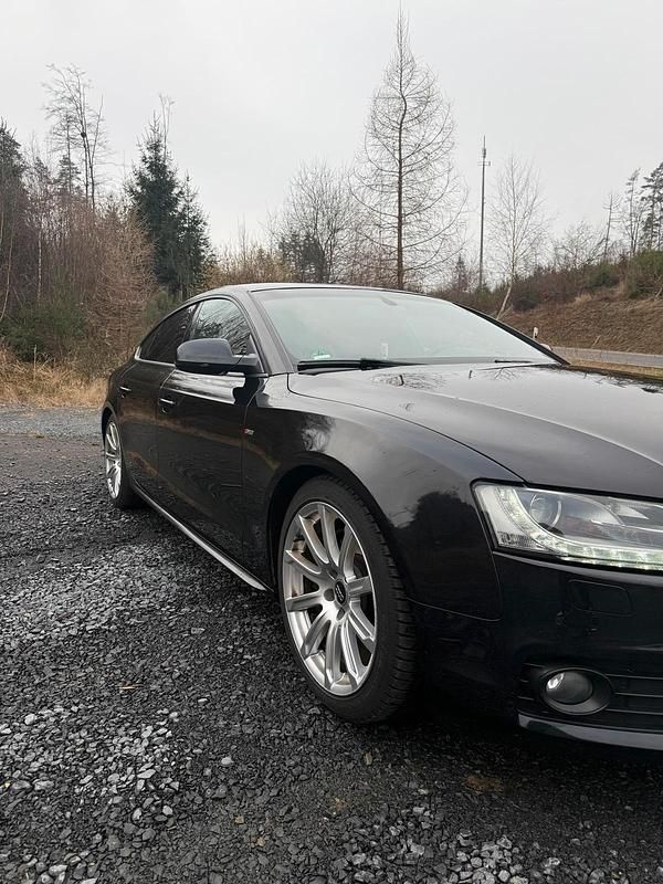 Gebraucht Audi A5 Sportback S-Line 265 PS (194 kW) 2011 Schwarz Kleinwagen