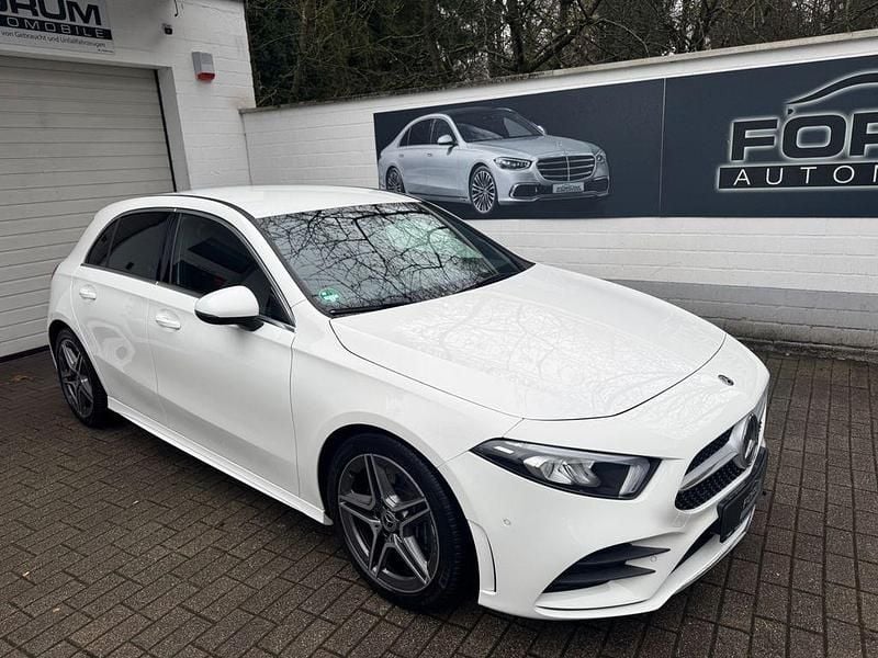 Gebraucht Mercedes A250 AMG line 224 PS (164 kW) 2019 Weiß Limousine