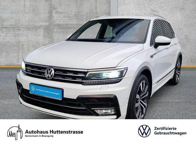 Pure white Gebraucht 2016 VW Tiguan R-line SUV | 22.987 € (Teuer) - Bild 1/2