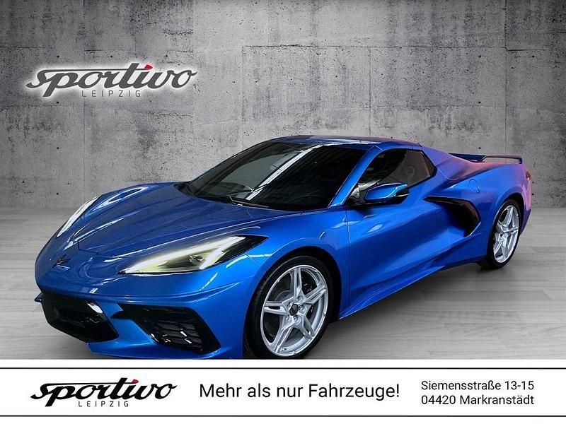 Riptide blue mettalic Neu 2025 Corvette Stingray Cabrio | 122.111 € (Fairer Preis) - Bild 1/4