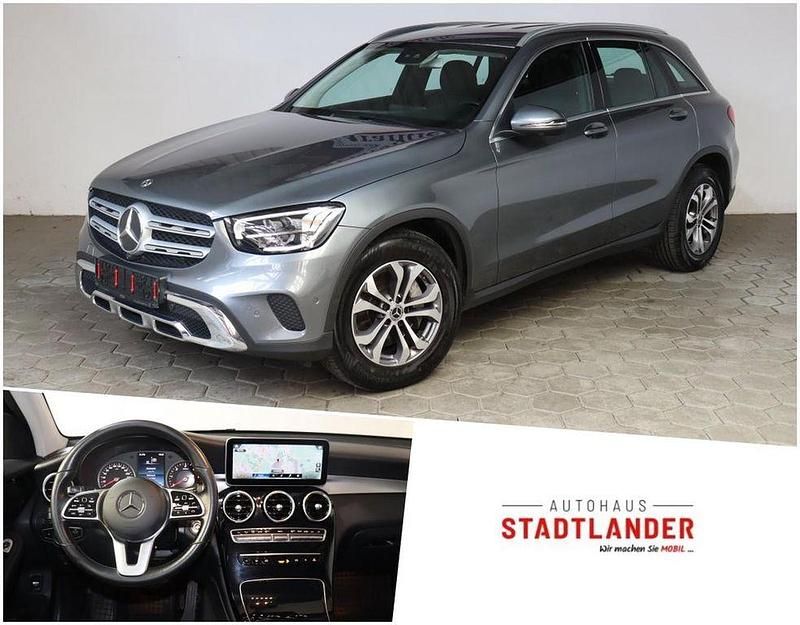 Selenitgrau lack Gebraucht 2019 Mercedes GLC220 SUV | 28.990 € (Guter Preis) - Bild 1/4