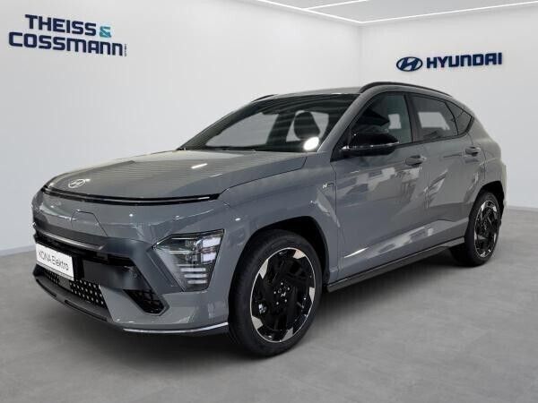 Grau (shadow grey / sol) Neu 2025 Hyundai Kona N Line SUV | 41.000 € (Fairer Preis) - Bild 1/4