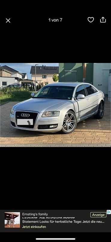 Silber Gebraucht 2008 Audi A8 Limousine | 5.500 € (Guter Preis) - Bild 1/4