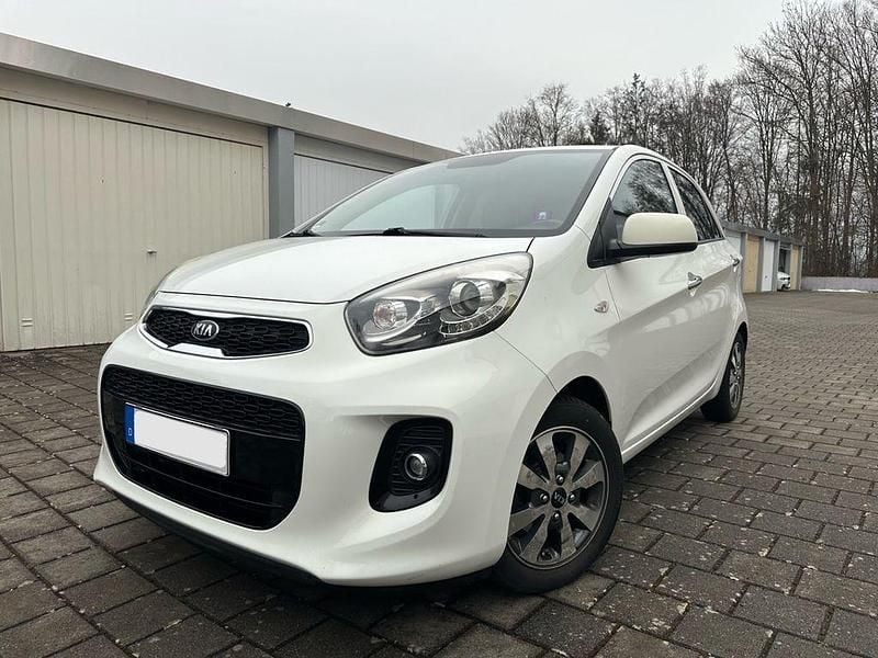 Gebraucht Kia Picanto Edition 7 67 PS (49 kW) 2015 Weiß Kleinwagen