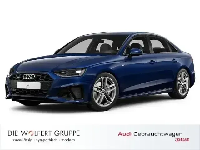 Gebraucht Audi A4 S-Line 204 PS (150 kW) 2023 Navarrablau metallic Limousine