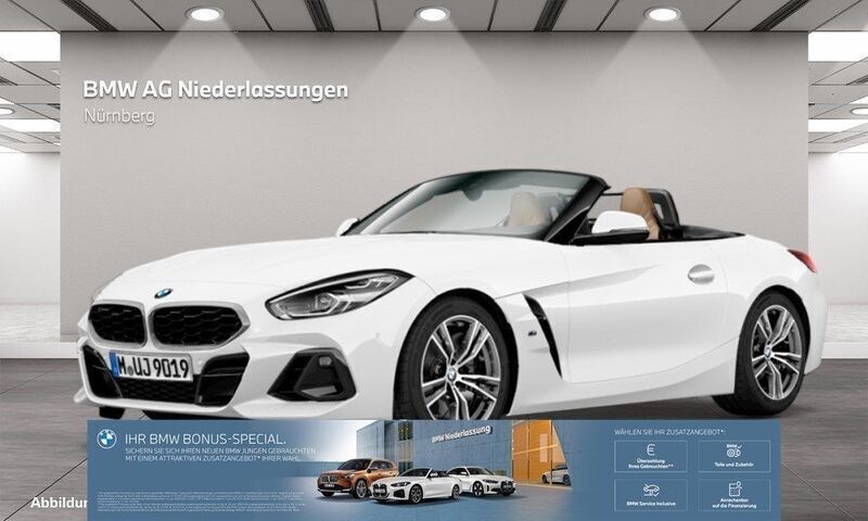 Weiß Gebraucht 2024 BMW Z4 Efficient Dynamics Cabrio | 46.995 € (Etwas zu teuer) - Bild 1/2