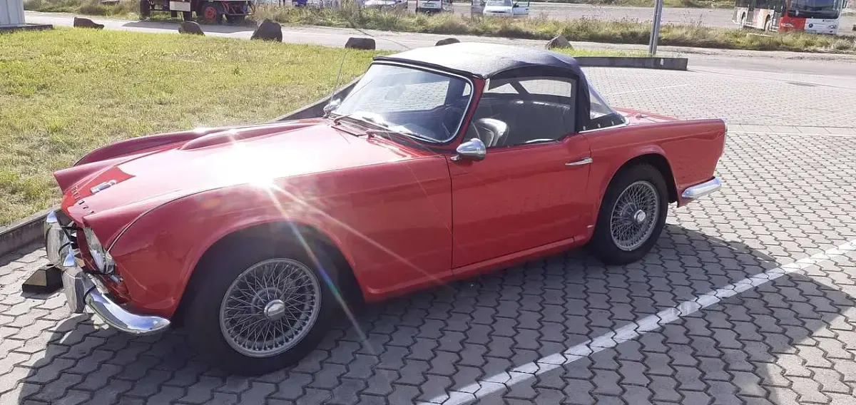 Gebraucht Triumph TR4 103 PS (75 kW) 1965 Rot Cabrio