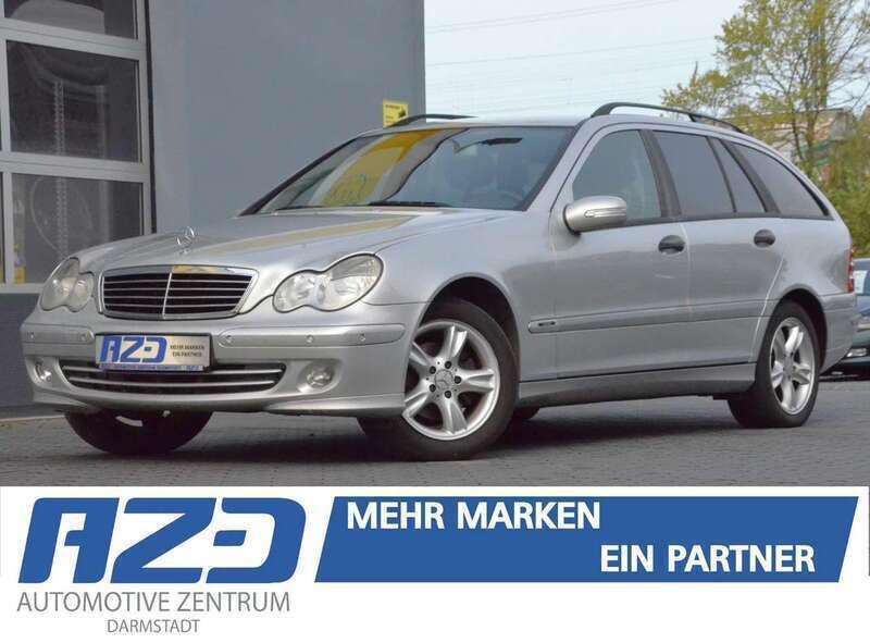 Brillantsilber metalliclack Gebraucht 2005 Mercedes C200 Kombi | 1.888 € (Fairer Preis) - Bild 1/4