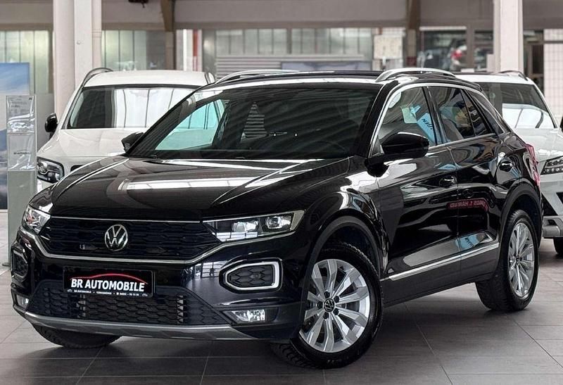 Deep black Gebraucht 2021 VW T-Roc Sport SUV | 23.990 € (Fairer Preis) - Bild 1/4