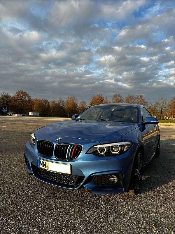 Blau Gebraucht 2019 BMW 230 M Sport Coupé | 24.000 € (Superpreis) - Bild 1/4