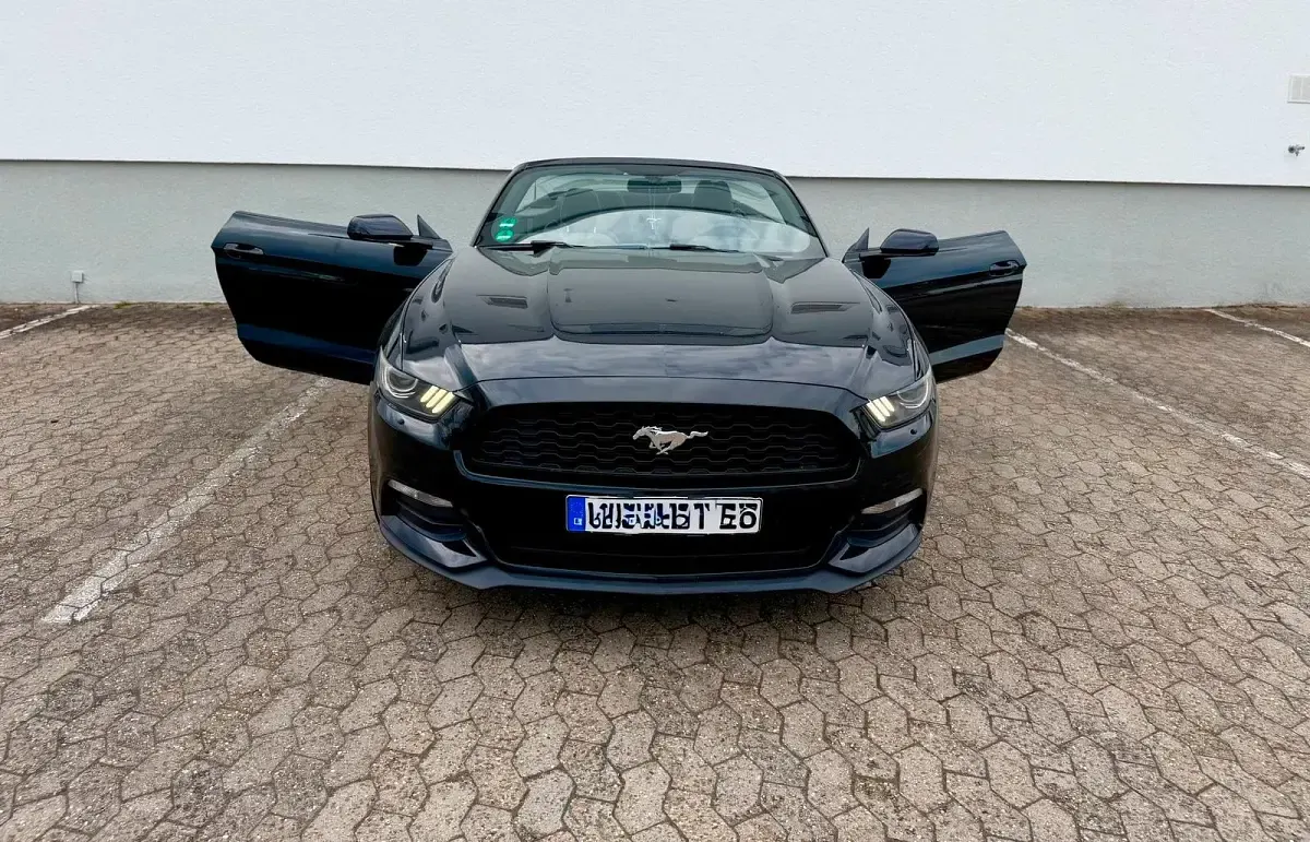Occasion Ford Mustang 320 ch (235 kW) 2017 Noir Cabriolet
