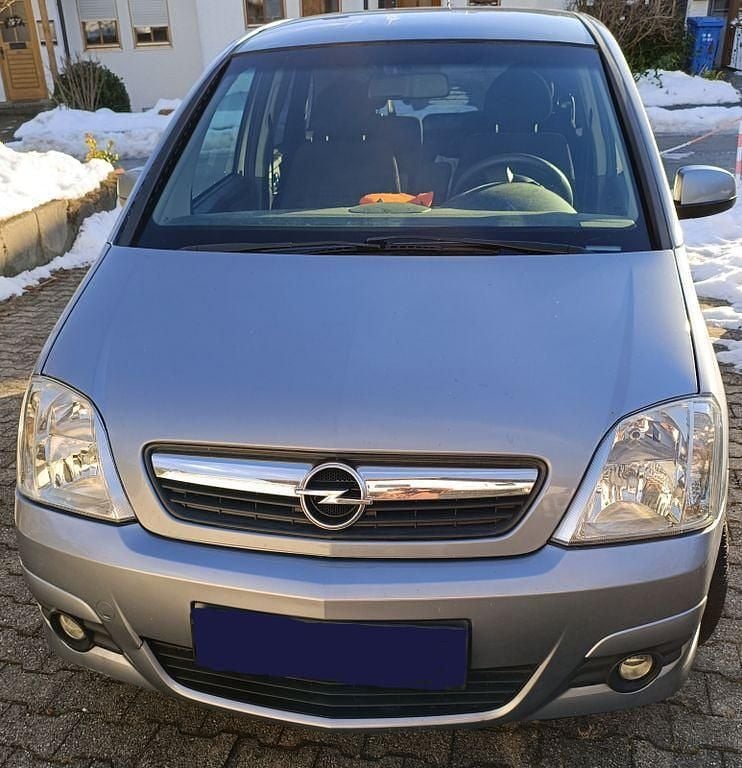 Gebraucht Opel Meriva 105 PS (77 kW) 2008 Silber Van / Kleinbus