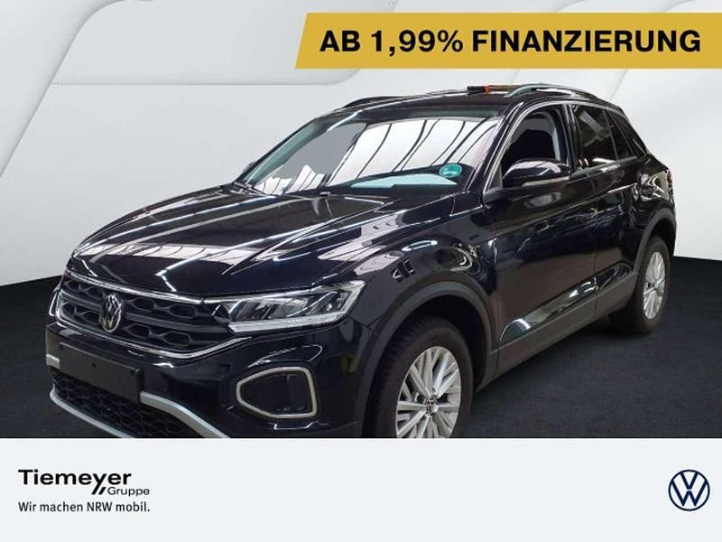 Schwarz Gebraucht 2024 VW T-Roc Life SUV | 21.930 € (Guter Preis) - Bild 1/3