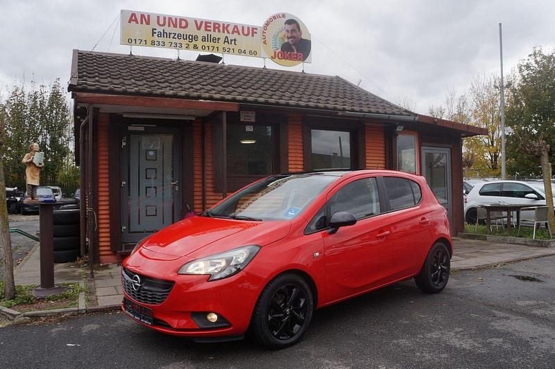 Rot Gebraucht 2018 Opel Corsa Color Edition Kleinwagen | 7.490 € (Guter Preis) - Bild 1/4