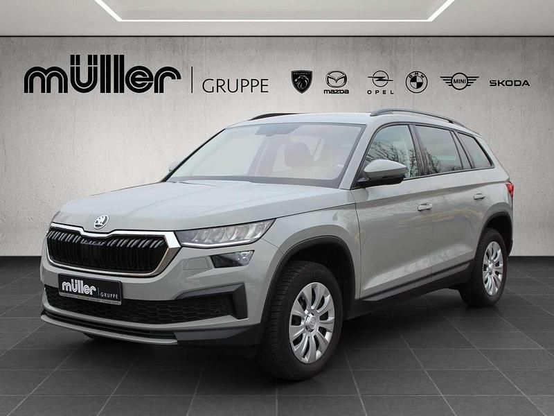 Grau Gebraucht 2022 Skoda Kodiaq Ambition SUV | 25.490 € (Guter Preis) - Bild 1/4