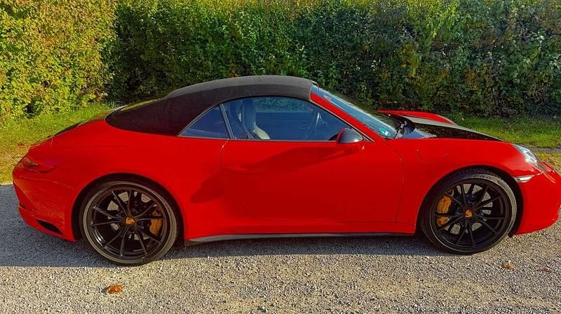 Gebraucht Porsche 991 420 PS (308 kW) 2015 Orange Cabrio