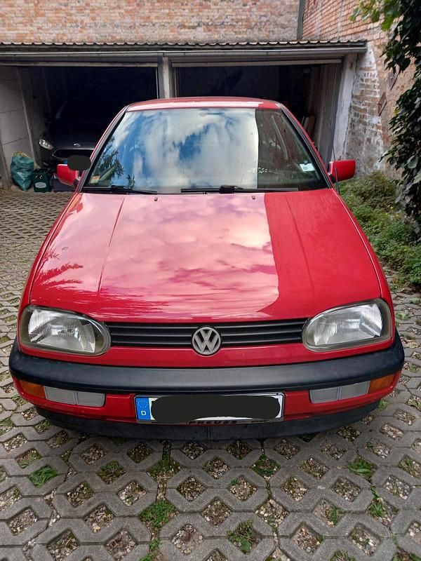 Rot Gebraucht 1994 VW Golf III Kleinwagen | 4.000 € - Bild 1/4
