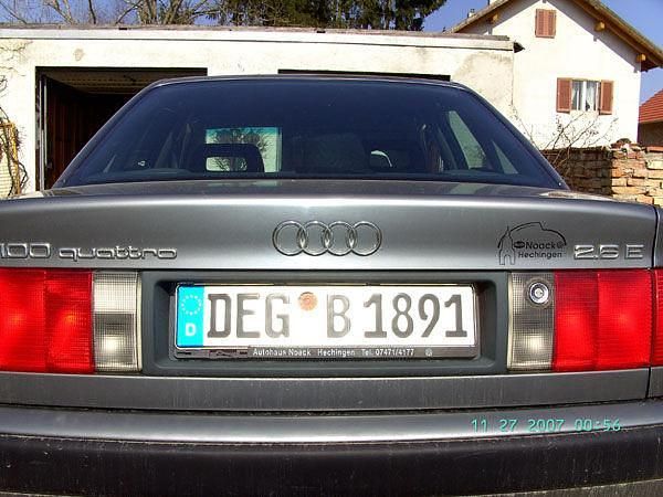 Gebraucht Audi 100 150 PS (110 kW) 1993 Silber metallic Limousine