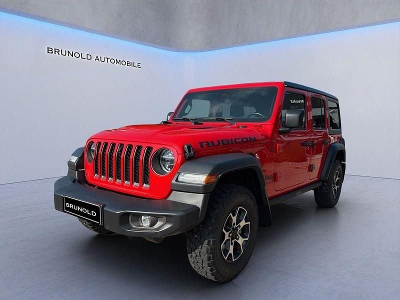 Rot Gebraucht 2021 Jeep Wrangler Unlimited Rubicon SUV | 47.900 € (Fairer Preis) - Bild 1/4