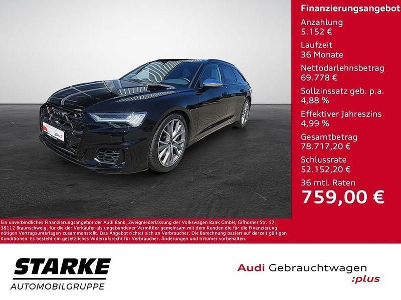 Schwarz Gebraucht 2024 Audi S6 Sport Kombi | 74.930 € (Teuer) - Bild 1/4